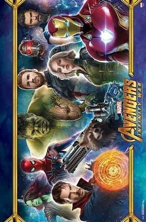 ER7849, Avengers:, Infinity War – Team, Posters, 24 x 36 Inches –  Alligatorattic